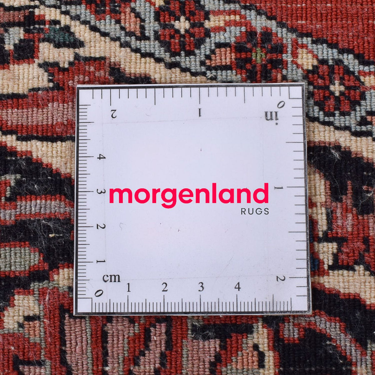 Persisk matta - Bijar runt  - 250 x 250 cm - flerfärgad