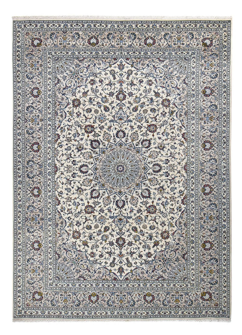 Persiska mattor - Keshan - Kungliga - 348 x 250 cm - grått