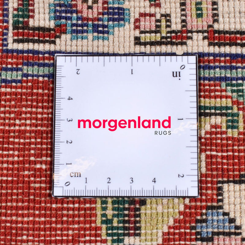 Persisk matta - Tabriz - Royal - 303 x 199 cm - mörkröd