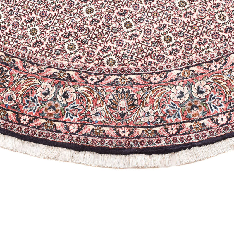 Persisk matta - Bijar runt  - 250 x 250 cm - ljusgrå