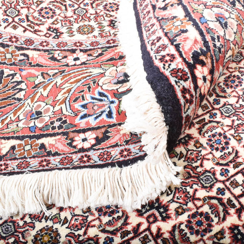 Persisk matta - Bijar runt  - 250 x 250 cm - ljusgrå