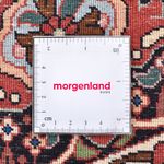 Persisk matta - Bijar runt  - 300 x 300 cm - ljusröd