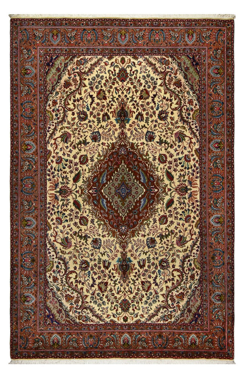 Persisk matta - Tabriz - Royal - 312 x 206 cm - mörk beige