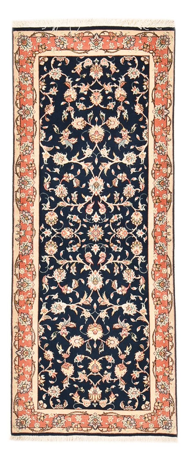 Runner Persisk matta - Tabriz - Royal - 191 x 78 cm - mörkblå