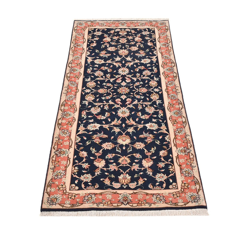 Runner Persisk matta - Tabriz - Royal - 191 x 78 cm - mörkblå