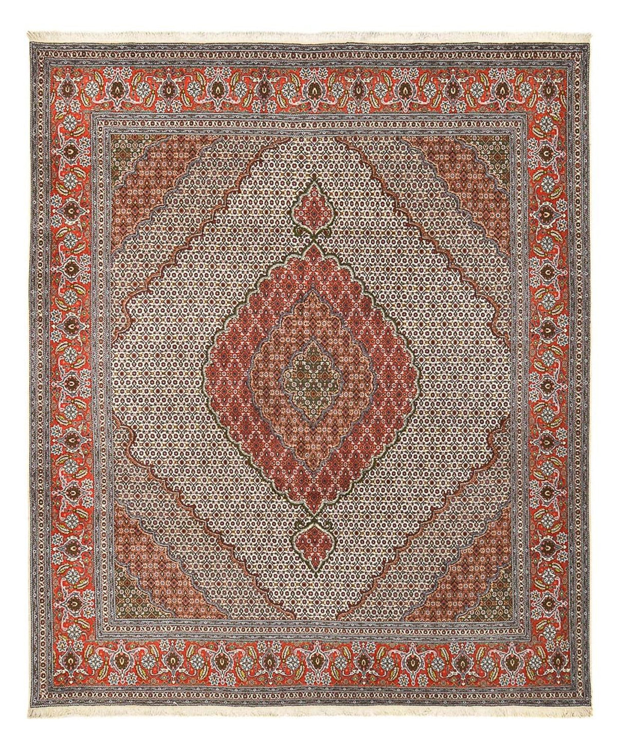 Persisk matta - Tabriz - Royal - 310 x 258 cm - rost