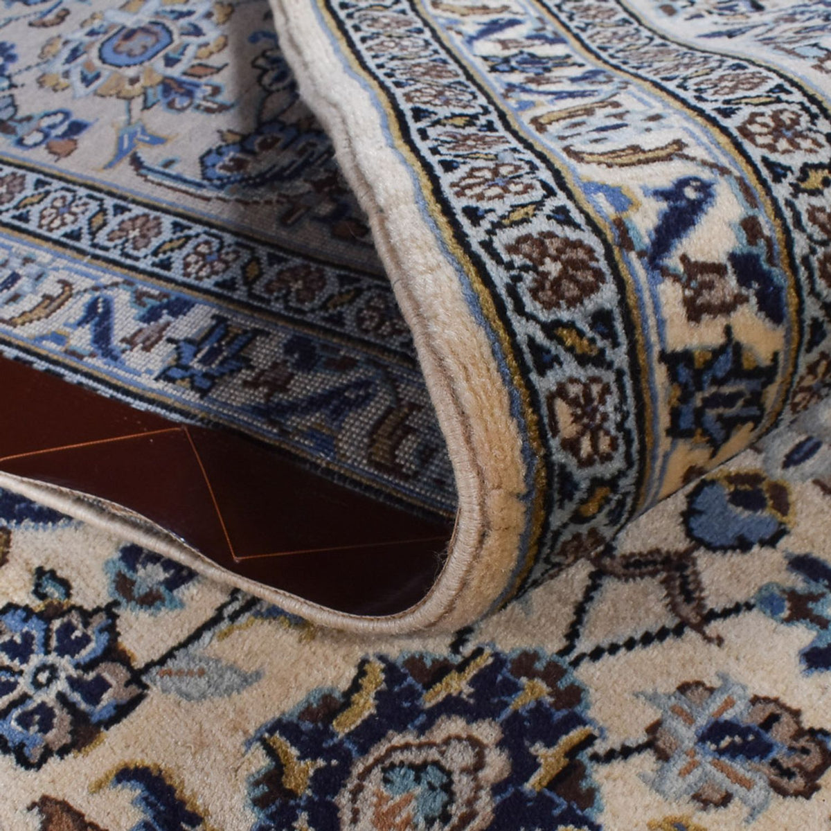 Persiska mattor - Keshan - Kungliga - 351 x 250 cm - grått