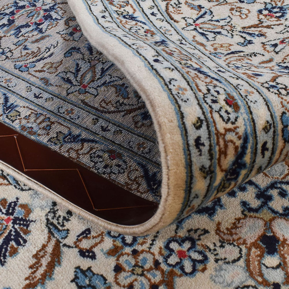 Persiska mattor - Keshan - Kungliga - 358 x 250 cm - grått