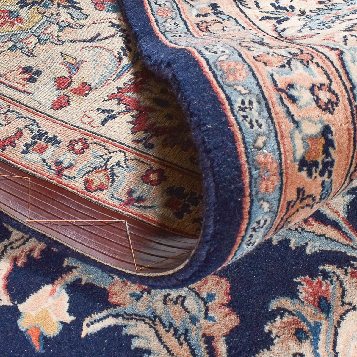 Persisk matta - Classic - 355 x 247 cm - mörkblå