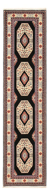 Runner Persisk matta - Tabriz - Premium - 305 x 75 cm - mörkblå