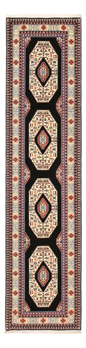 Runner Persisk matta - Tabriz - Premium - 305 x 75 cm - mörkblå