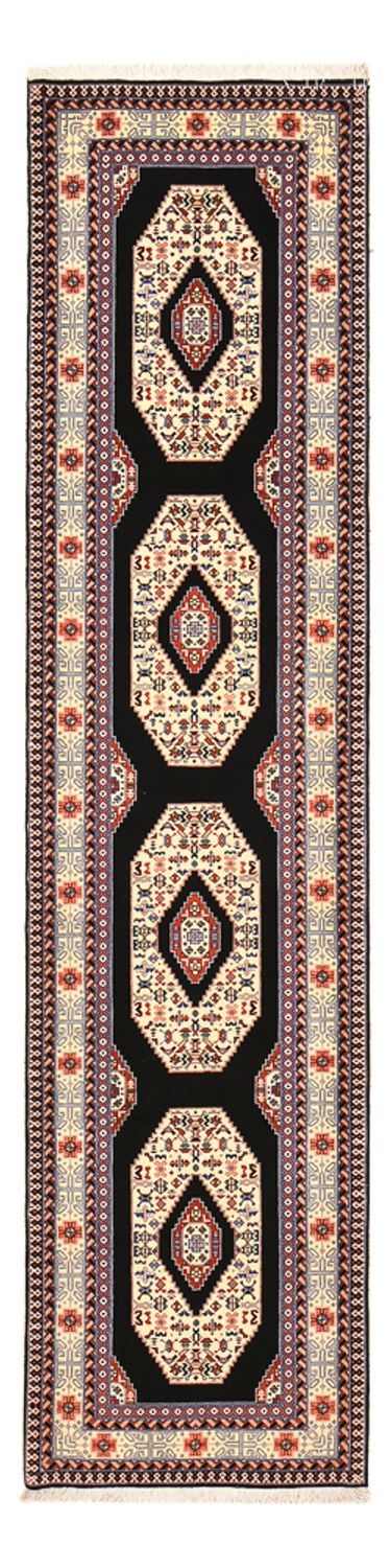 Runner Persisk matta - Tabriz - Premium - 305 x 75 cm - mörkblå