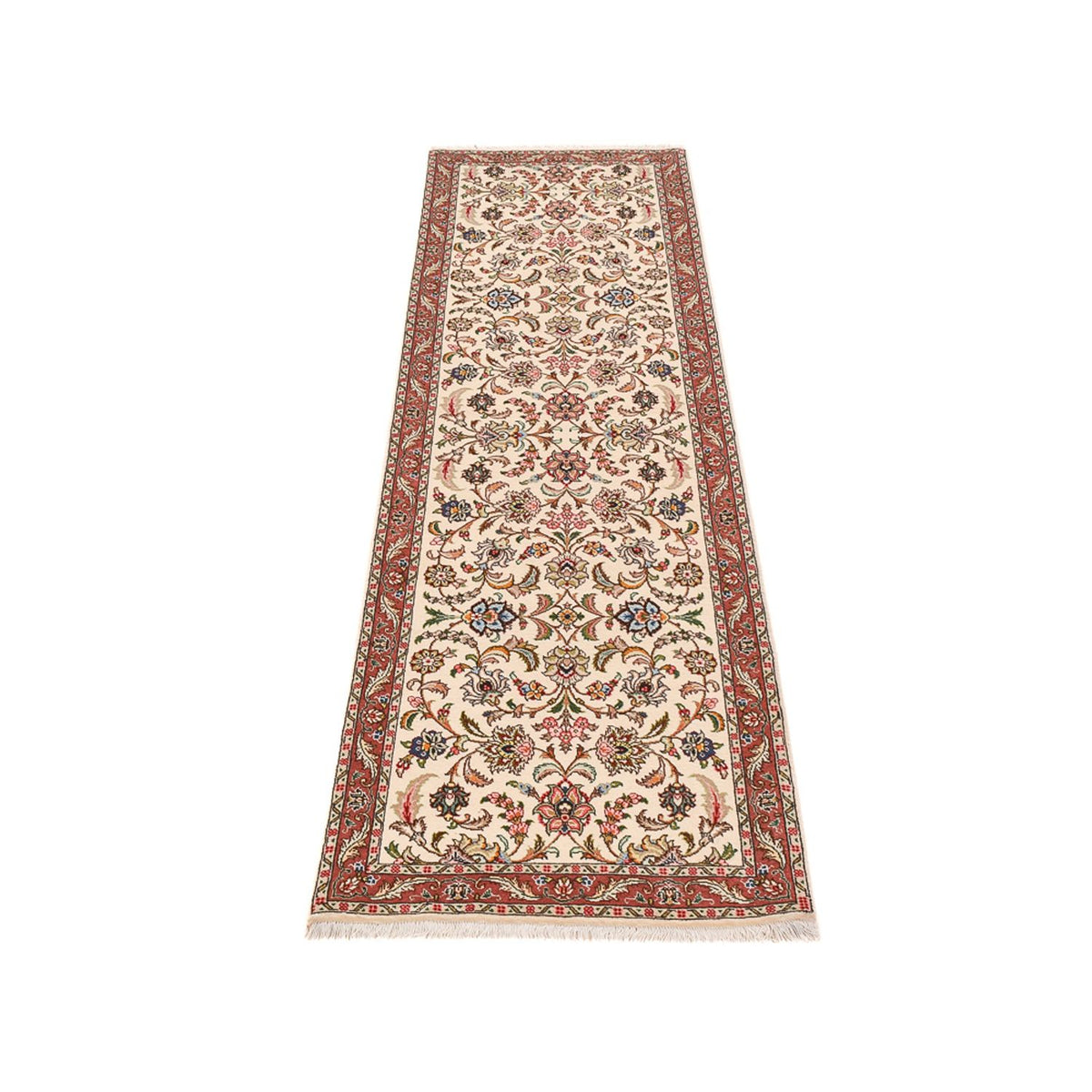 Runner Persisk matta - Tabriz - Premium - 255 x 70 cm - sand
