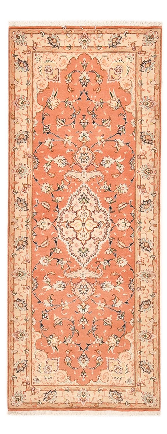 Runner Persisk matta - Tabriz - Royal - 203 x 80 cm - ljusröd