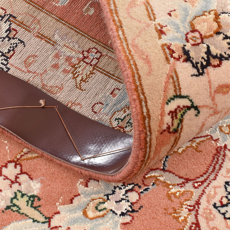 Runner Persisk matta - Tabriz - Royal - 203 x 80 cm - ljusröd