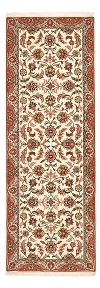 Runner Persisk matta - Tabriz - Royal - 202 x 71 cm - grädde