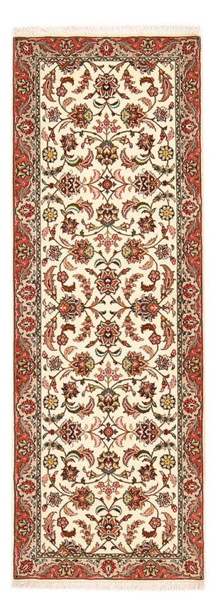 Runner Persisk matta - Tabriz - Royal - 202 x 71 cm - grädde