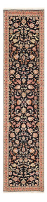 Runner Persisk matta - Tabriz - Premium - 290 x 69 cm - mörkblå