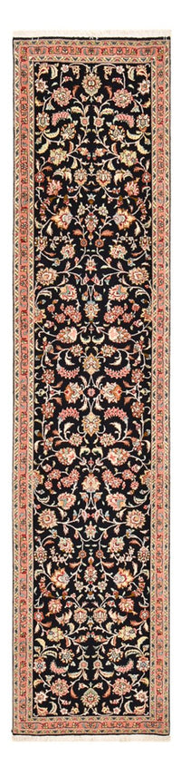 Runner Persisk matta - Tabriz - Premium - 290 x 69 cm - mörkblå