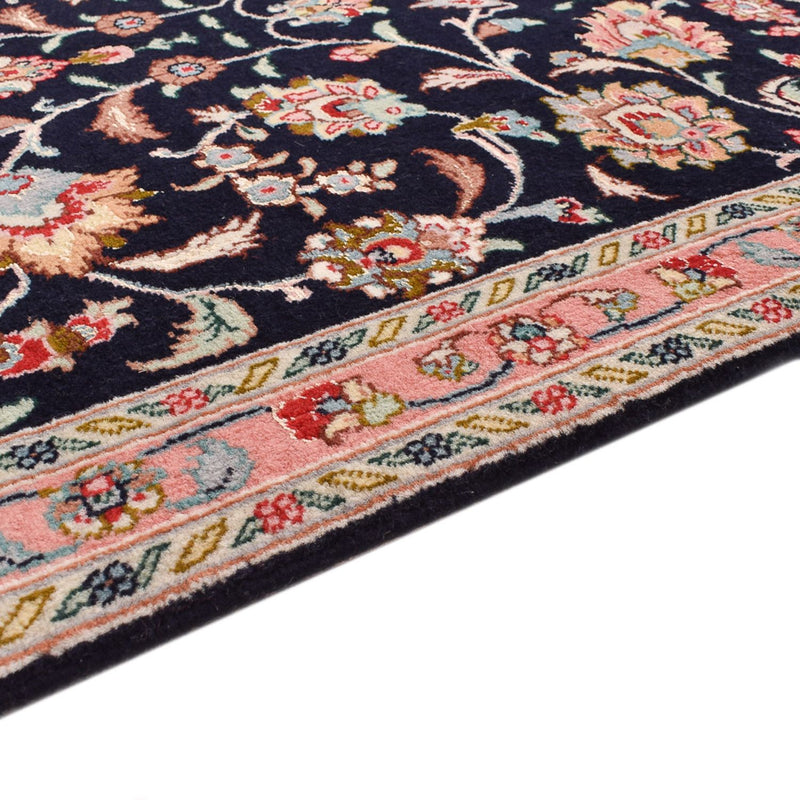 Runner Persisk matta - Tabriz - Premium - 290 x 69 cm - mörkblå