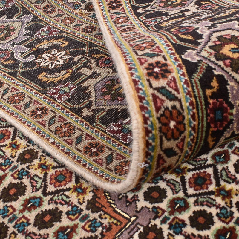 Persisk matta - Tabriz - Royal kvadrat  - 203 x 198 cm - ljusbrun