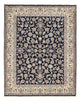 Persisk matta - Classic - 250 x 196 cm - mörkblå