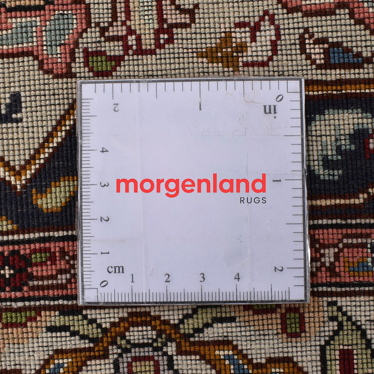 Persisk matta - Tabriz - Royal - 263 x 252 cm - mörk beige