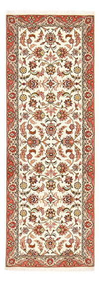 Runner Persisk matta - Tabriz - Royal - 202 x 69 cm - grädde
