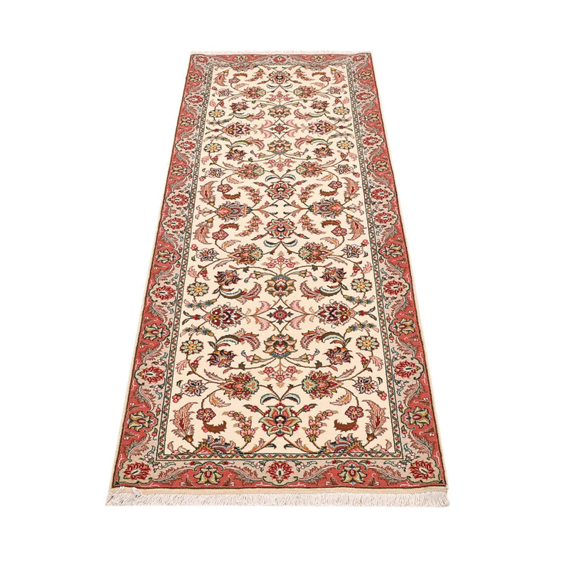 Runner Persisk matta - Tabriz - Royal - 202 x 69 cm - grädde