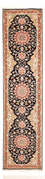 Runner Persisk matta - Tabriz - Premium - 308 x 74 cm - mörkblå