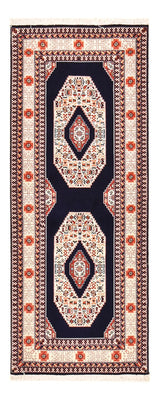 Runner Persisk matta - Tabriz - Premium - 186 x 72 cm - mörkblå