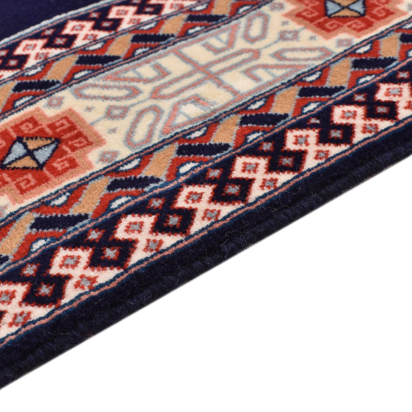 Runner Persisk matta - Tabriz - Premium - 186 x 72 cm - mörkblå