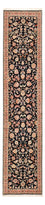 Runner Persisk matta - Tabriz - Premium - 300 x 66 cm - mörkblå