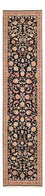 Runner Persisk matta - Tabriz - Premium - 300 x 67 cm - mörkblå