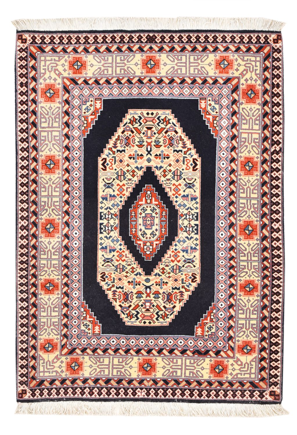 Persisk matta - Tabriz - Royal - 105 x 74 cm - flerfärgad