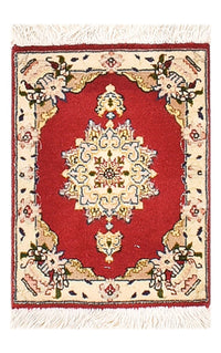 Persisk matta - Tabriz - Premium - 40 x 30 cm - röd