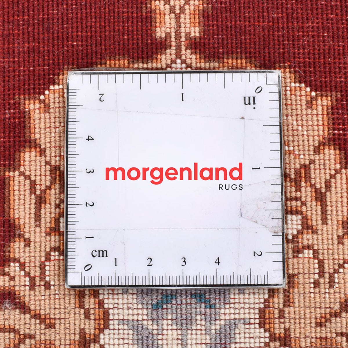 Persisk matta - Tabriz - Premium - 40 x 30 cm - mörkröd