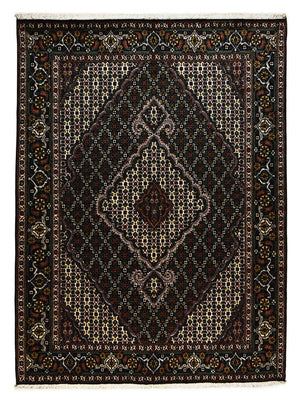 Persisk matta - Tabriz - Royal - 208 x 150 cm - mörkbrun