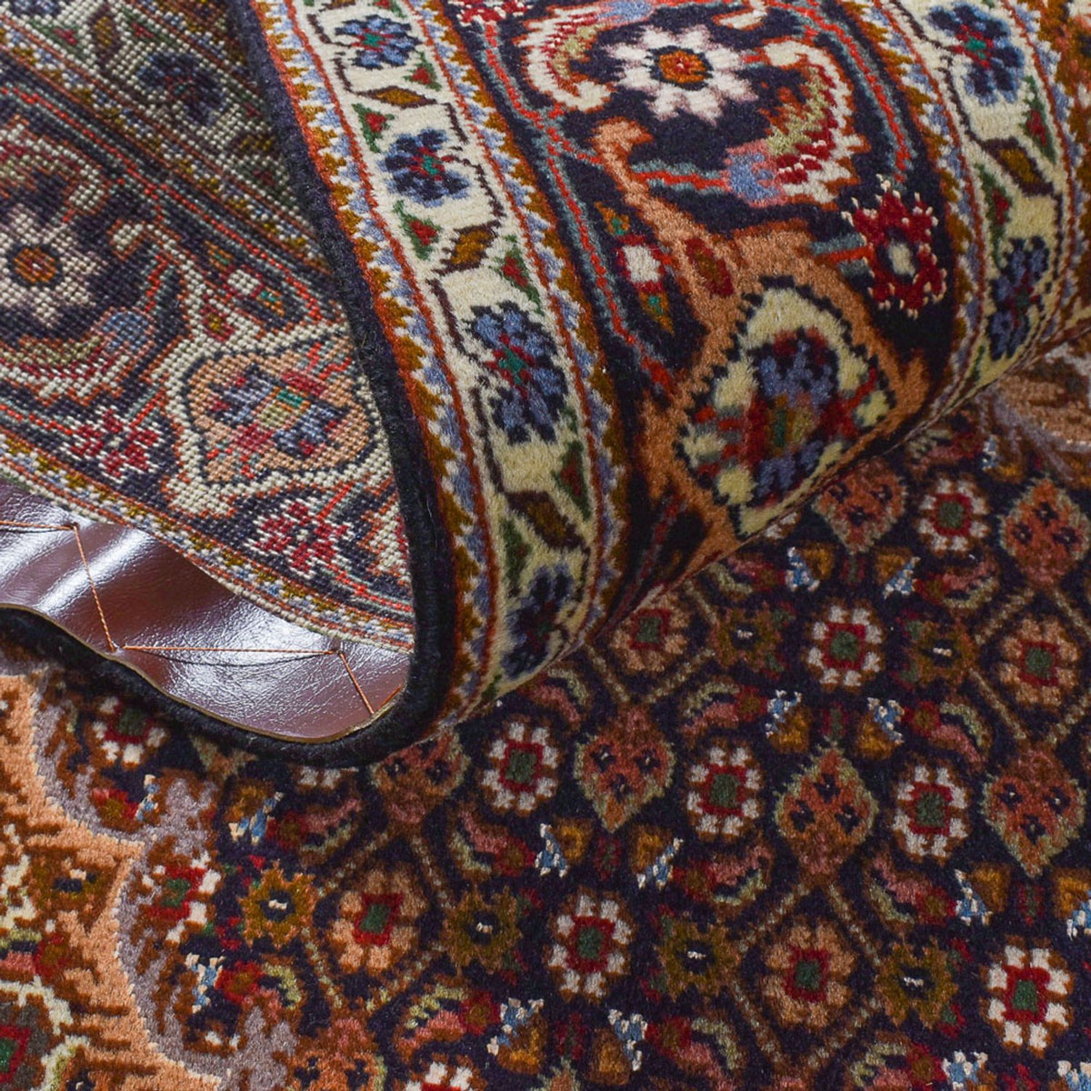 Persisk matta - Tabriz - Royal - 202 x 152 cm - brun