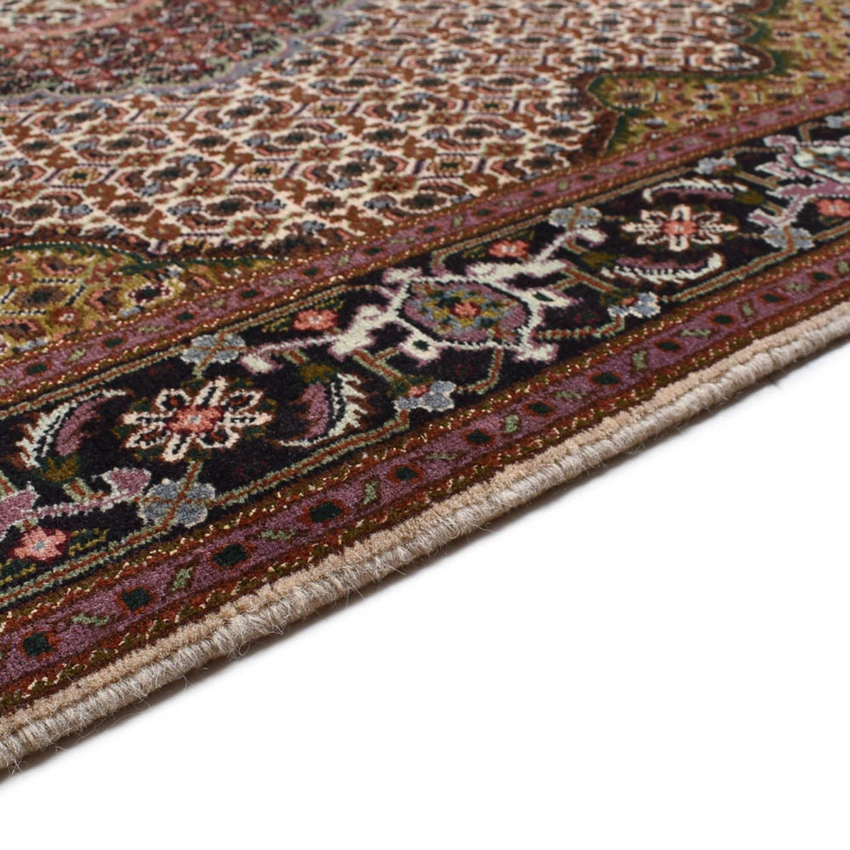 Persisk matta - Tabriz - Royal - 196 x 155 cm - flerfärgad