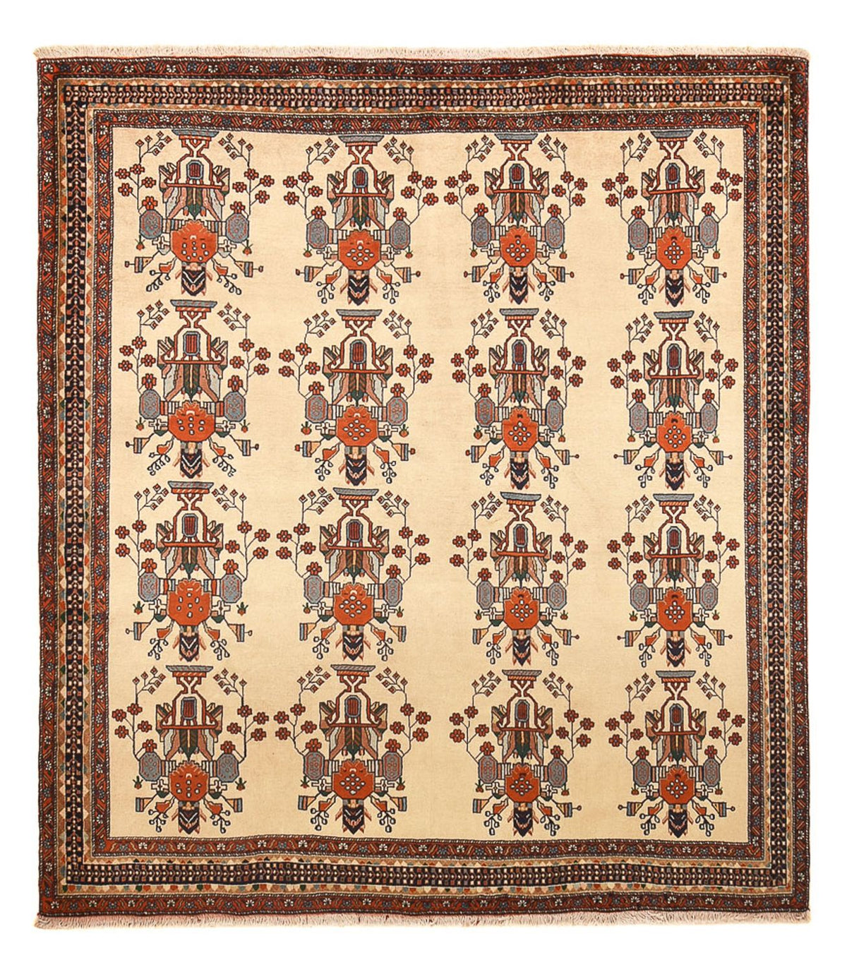 Persisk matta - Nomadic - 230 x 195 cm - beige