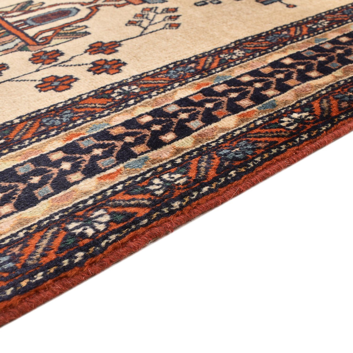Persisk matta - Nomadic - 230 x 195 cm - beige