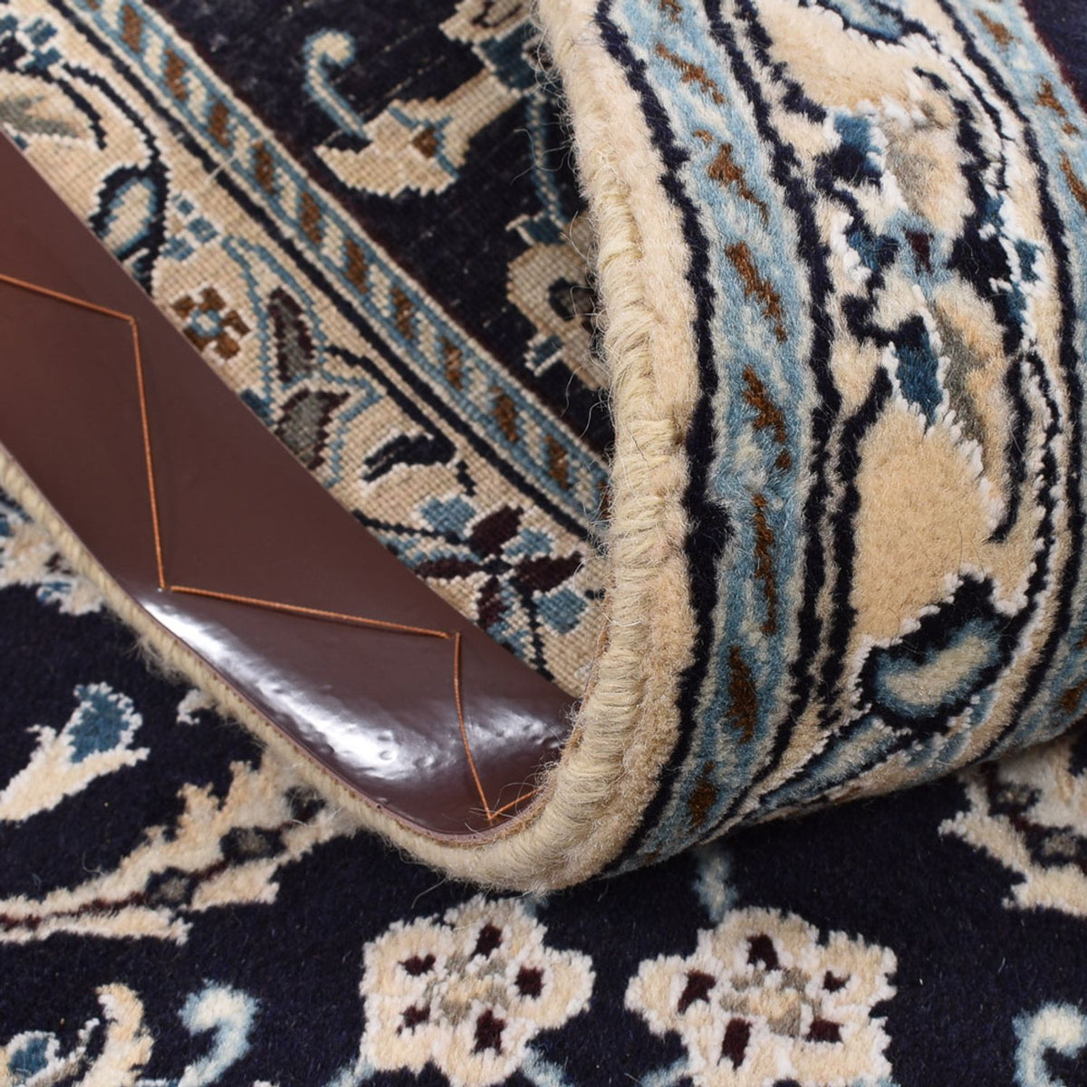 Runner Persisk matta - Nain - Royal - 203 x 62 cm - mörkblå