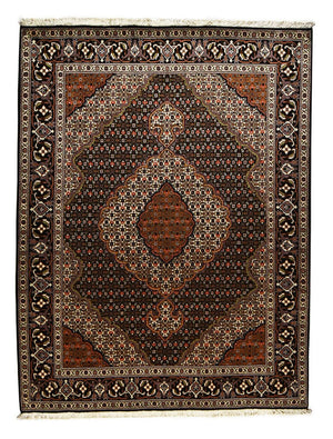 Persisk matta - Tabriz - Royal - 205 x 153 cm - mörkbrun