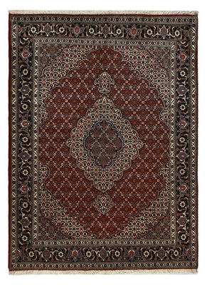 Persisk matta - Tabriz - Royal - 200 x 150 cm - mörkröd