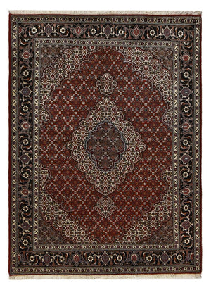 Persisk matta - Tabriz - Royal - 200 x 150 cm - mörkröd