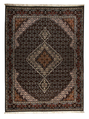 Persisk matta - Tabriz - Royal - 207 x 154 cm - antracit