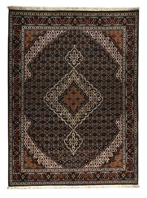 Persisk matta - Tabriz - Royal - 207 x 154 cm - antracit