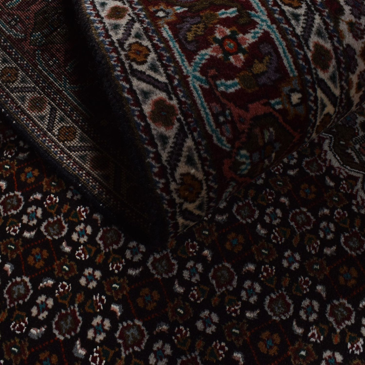 Persisk matta - Tabriz - Royal - 207 x 154 cm - antracit