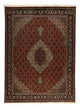 Persisk matta - Tabriz - Royal - 204 x 150 cm - mörkröd